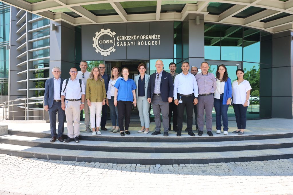 Gebze Organize Sanayi Bölgesi Heyetinden Çerkezköy Organize Sanayi Bölgesine Ziyaret