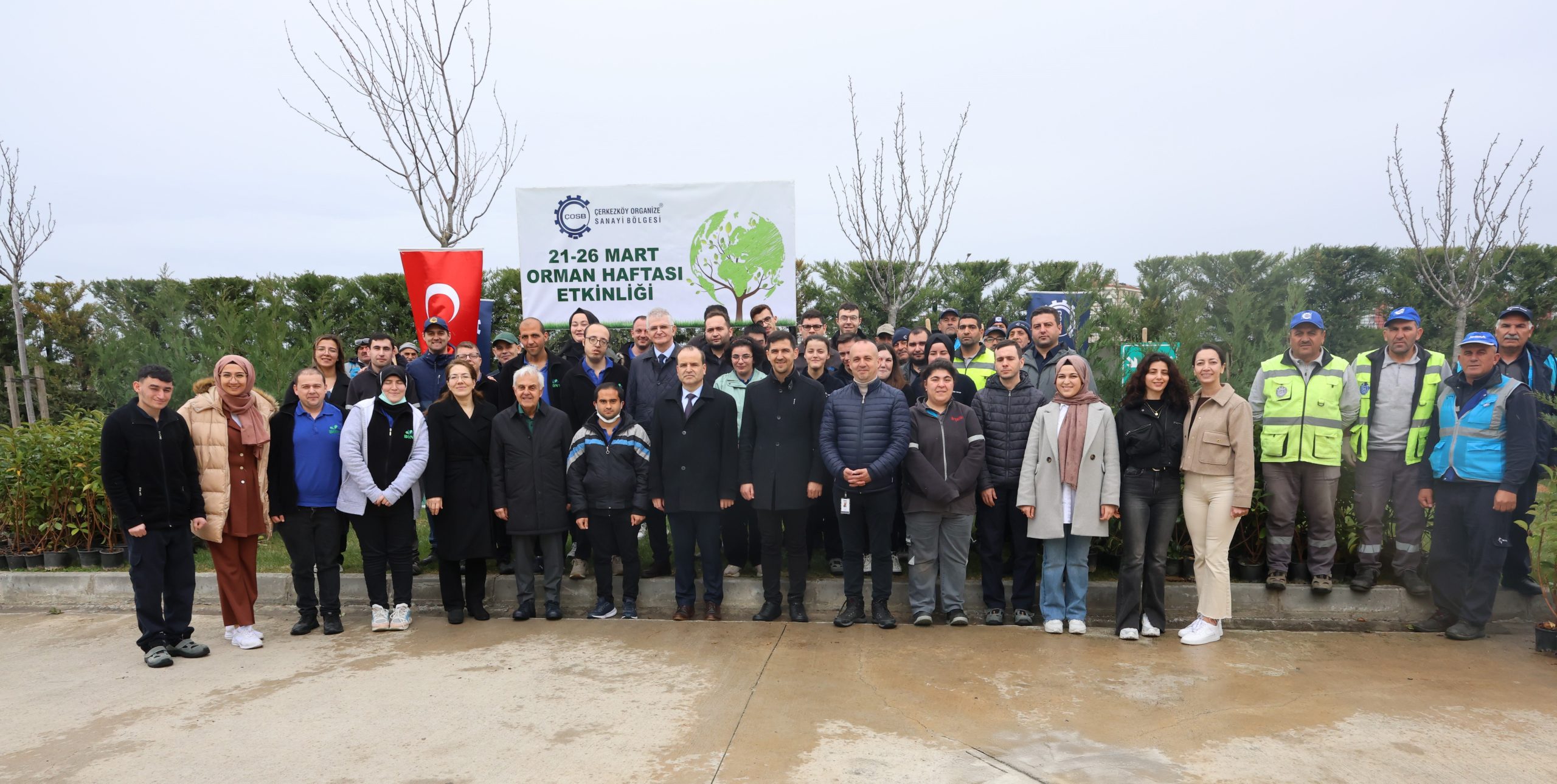 ÇOSB ZEKA'da Orman Haftası Coşkusu: Özel Bireyler Fidanları Toprakla Buluşturdu