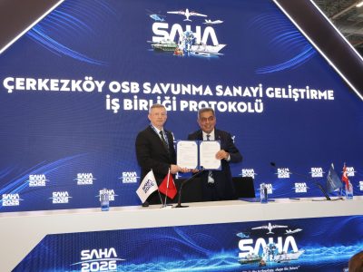 Çerkezköy OSB ile SAHA İstanbul Arasında İş Birliği Protokolü İmzalandı