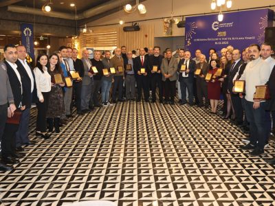 ÇOSB Kıdem Ödülleri Töreni gerçekleştirildi…