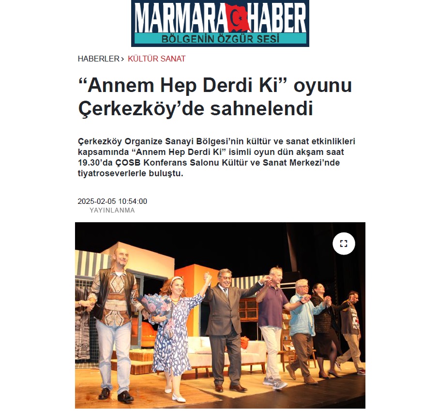 Annem Hep Derdi Ki