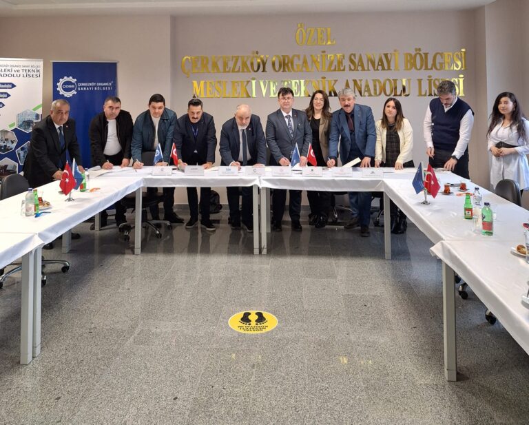 Çerkezköy’de Eğitim ve Sanayi Arasında Güçlü İş Birliği: "Hamilik Protokolü" İmzalandı