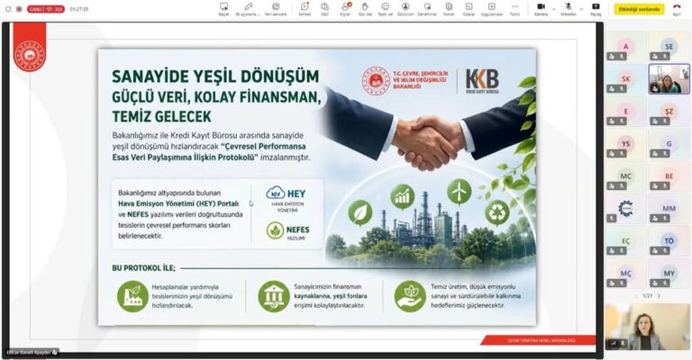Sanayide Yeşil Dönüşüm Eğitimimizi Tamamladık!